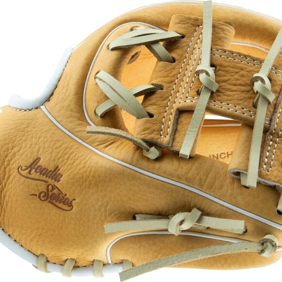 Marucci Acadia M Type V2 Youth Baseball Catcher's Mitt, 32 inches, Beige Size 11 - Picture 6 of 8